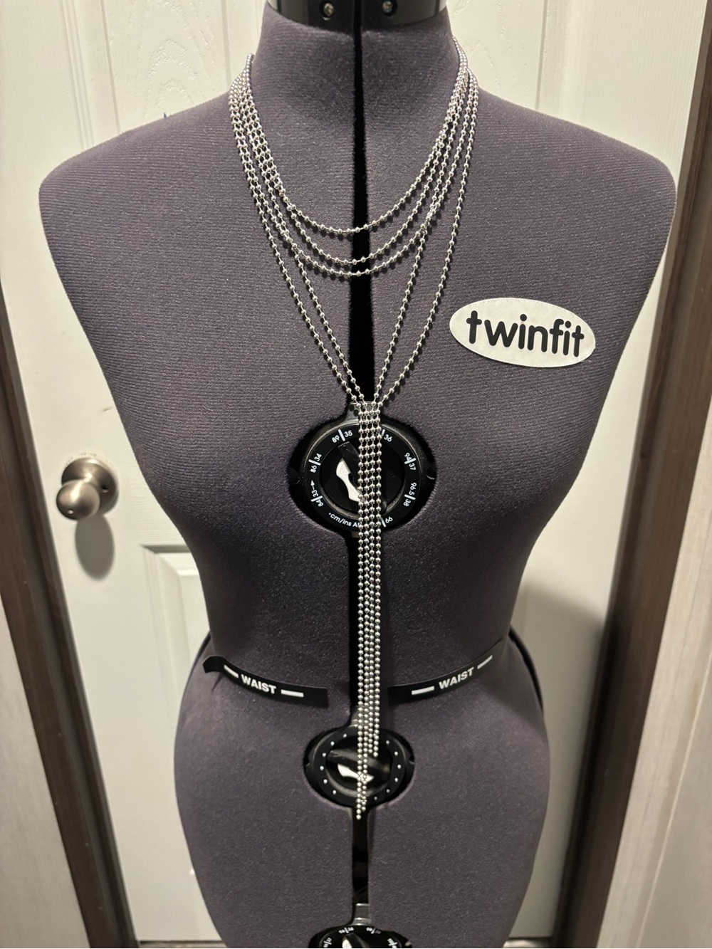 Cato Long Necklace with Matching Earrings